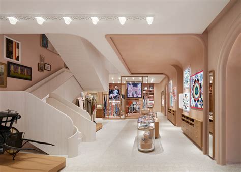 interior of hermes flagship